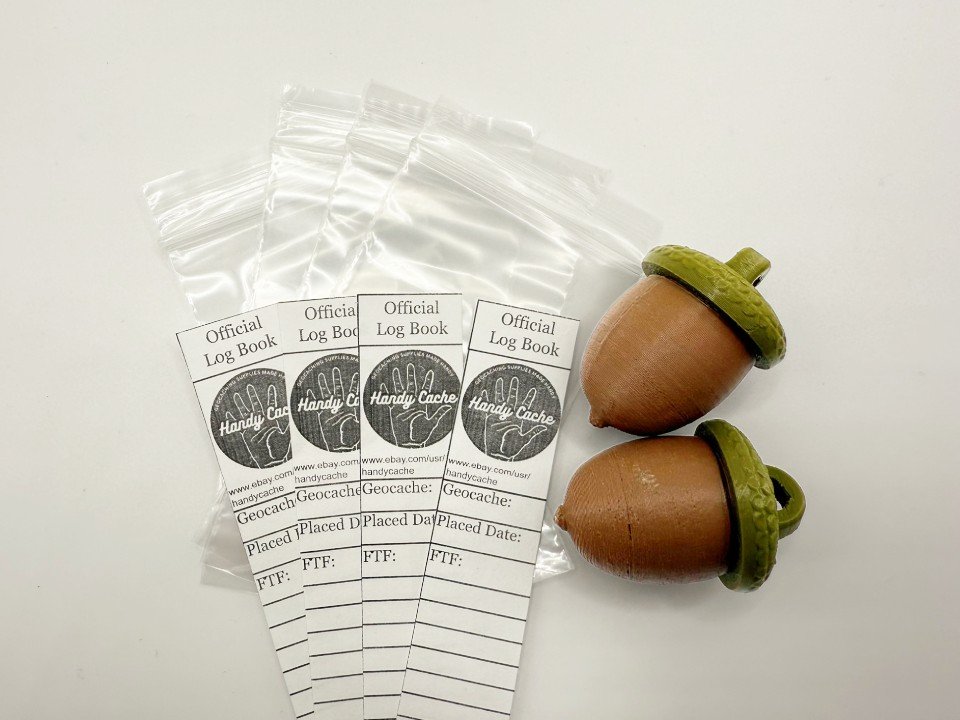 2 Acorn Cache Containers